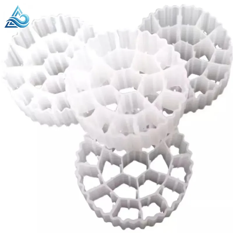 Support MBBR avec matériau biodégradable efficace pour le traitement de l'eau (2)