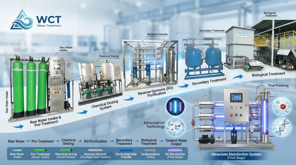 Système de traitement de l’eau ultraviolet WCT