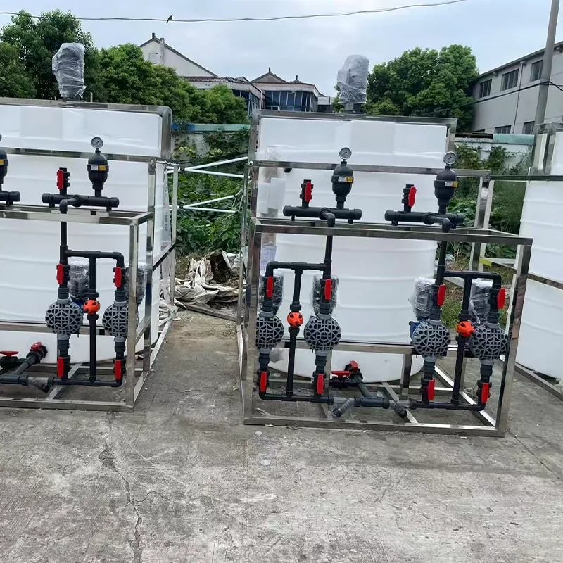 Équipement de dosage chimique pour le traitement de l'eau municipale (3)