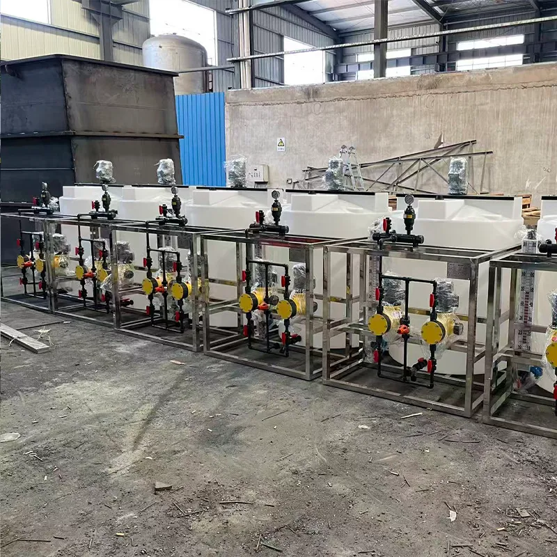 Équipement de dosage chimique pour le traitement de l'eau municipale (4)