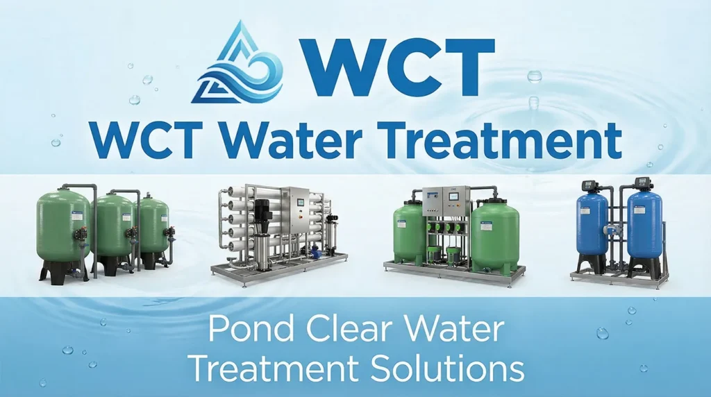 stratégie de traitement de l'eau claire pour étang