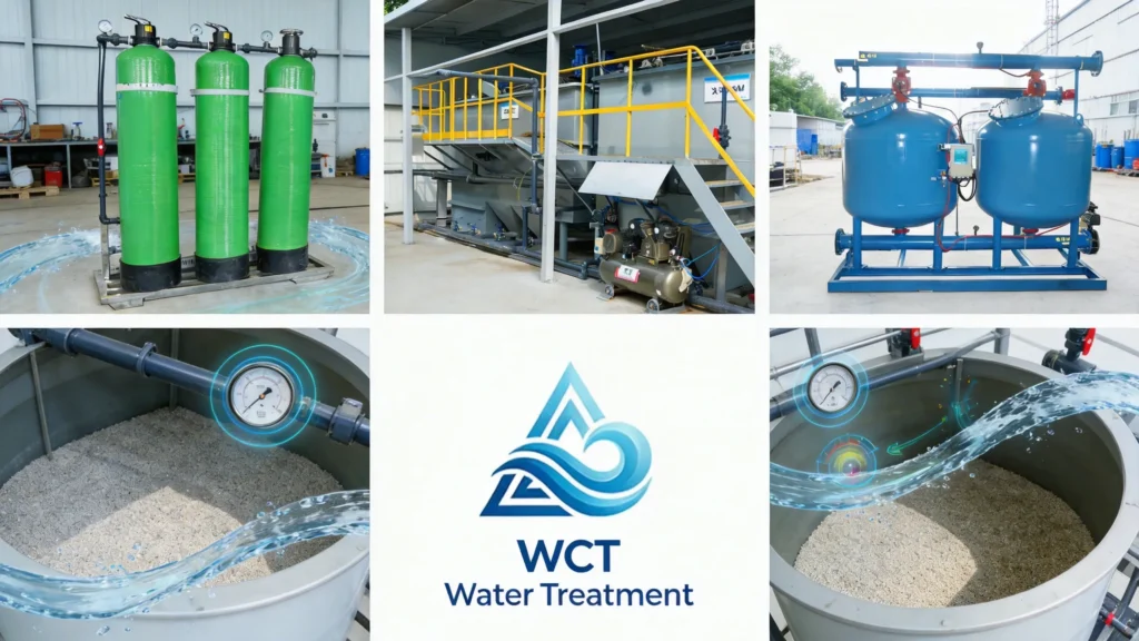 réservoir de traitement des eaux usées spécialisé