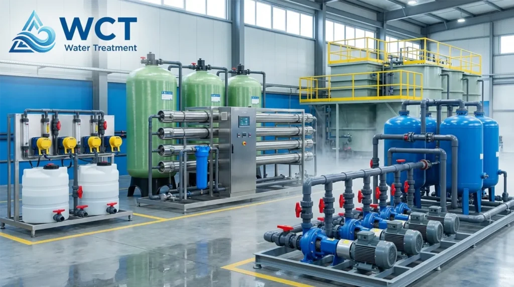 traitement de l'usine d'eau