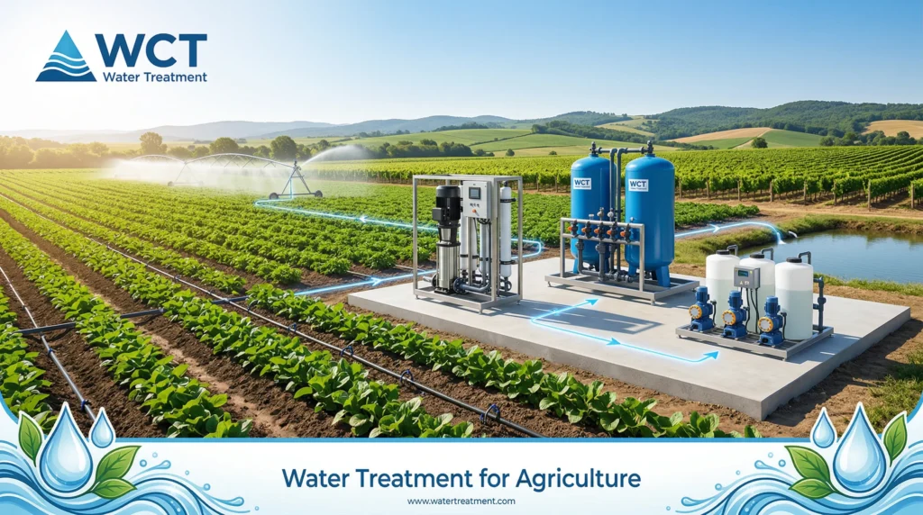 traitement de l'eau pour l'agriculture