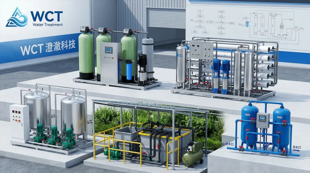 design de station de traitement des eaux