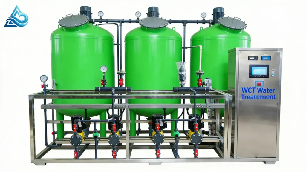 réservoir de traitement de l'eau