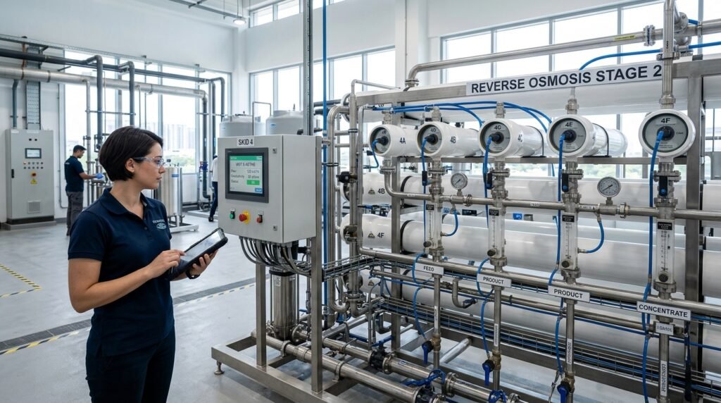 processus de traitement de l'eau