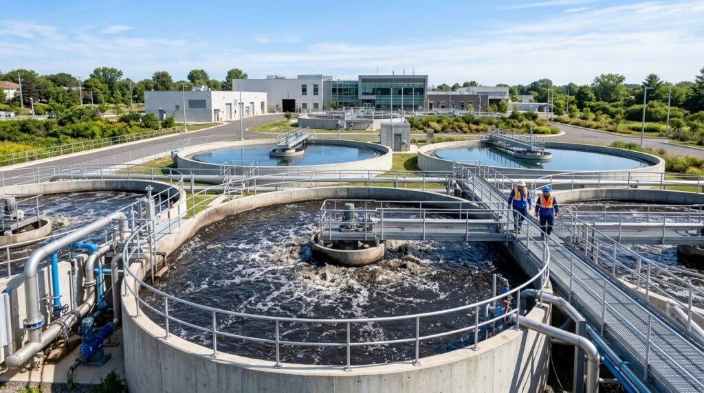 Processus de traitement des eaux usées