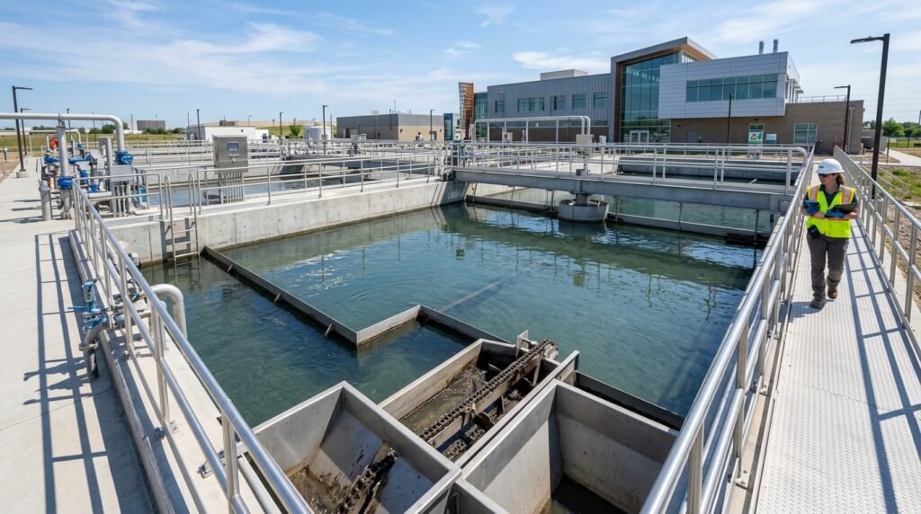 Processus de sédimentation dans le traitement de l'eau