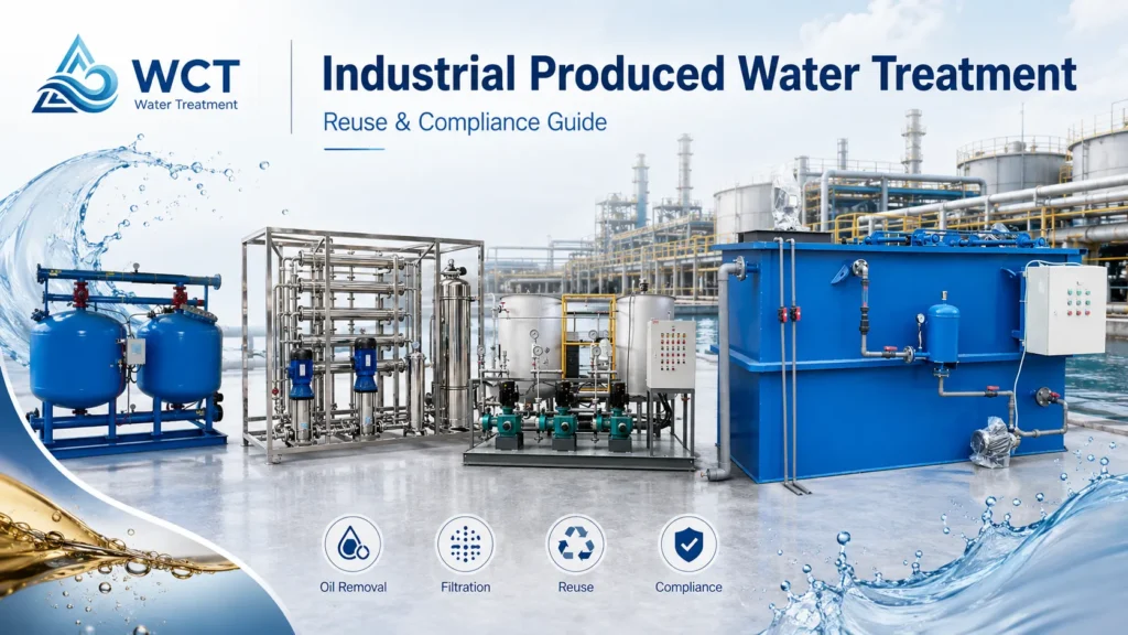 Guide de traitement de l'eau produite industrielle : Recyclage et conformité