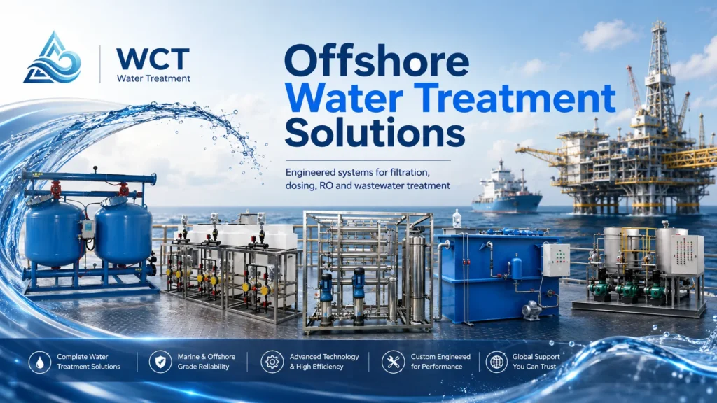 Solutions de traitement de l'eau en mer