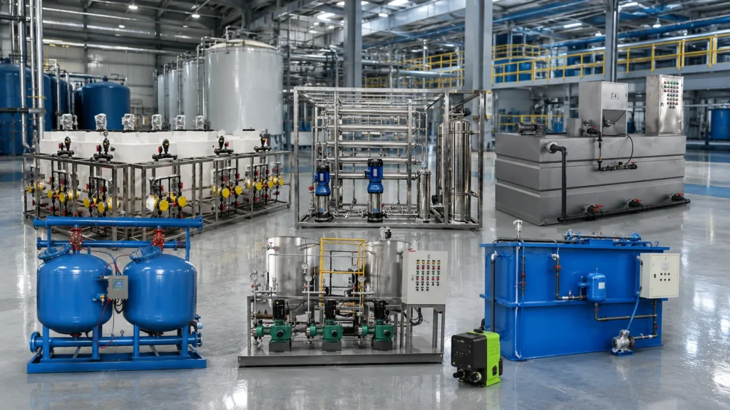 Choisir un équipement de traitement de l'eau pour un usage industriel