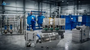 Procédés de traitement des eaux usées chimiques industrielles et réactifs