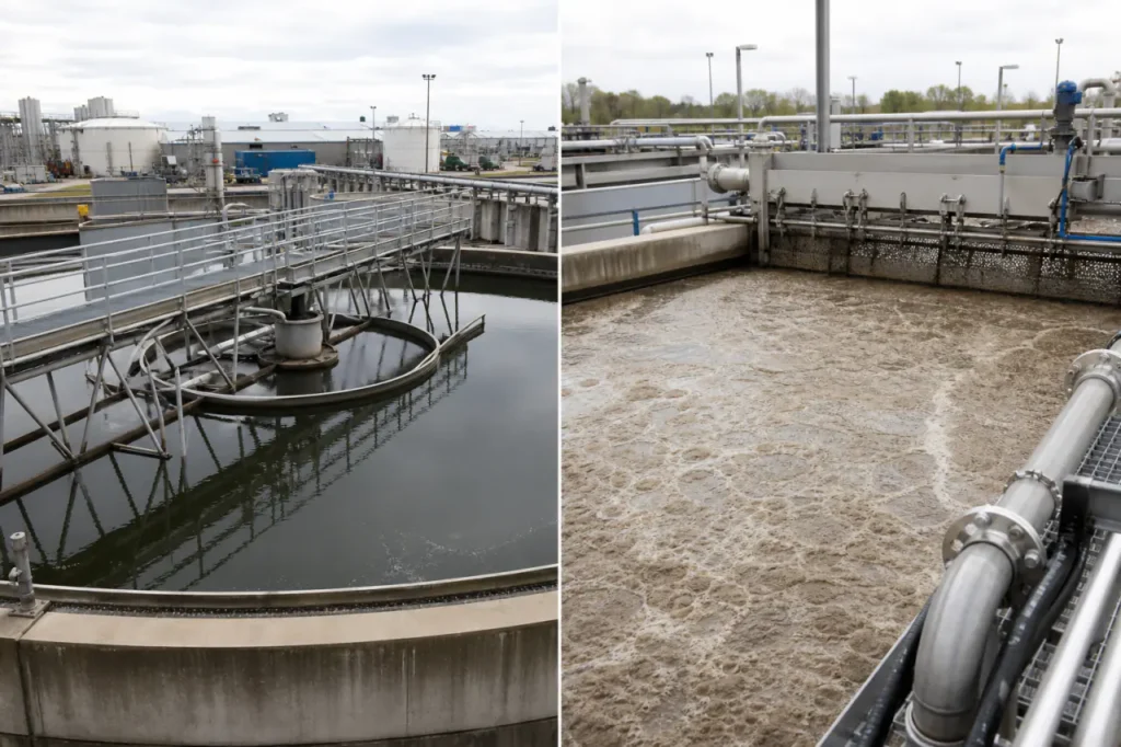 Visuel DAF pour les principes de fonctionnement : séparation basée sur la densité (sink vs float)